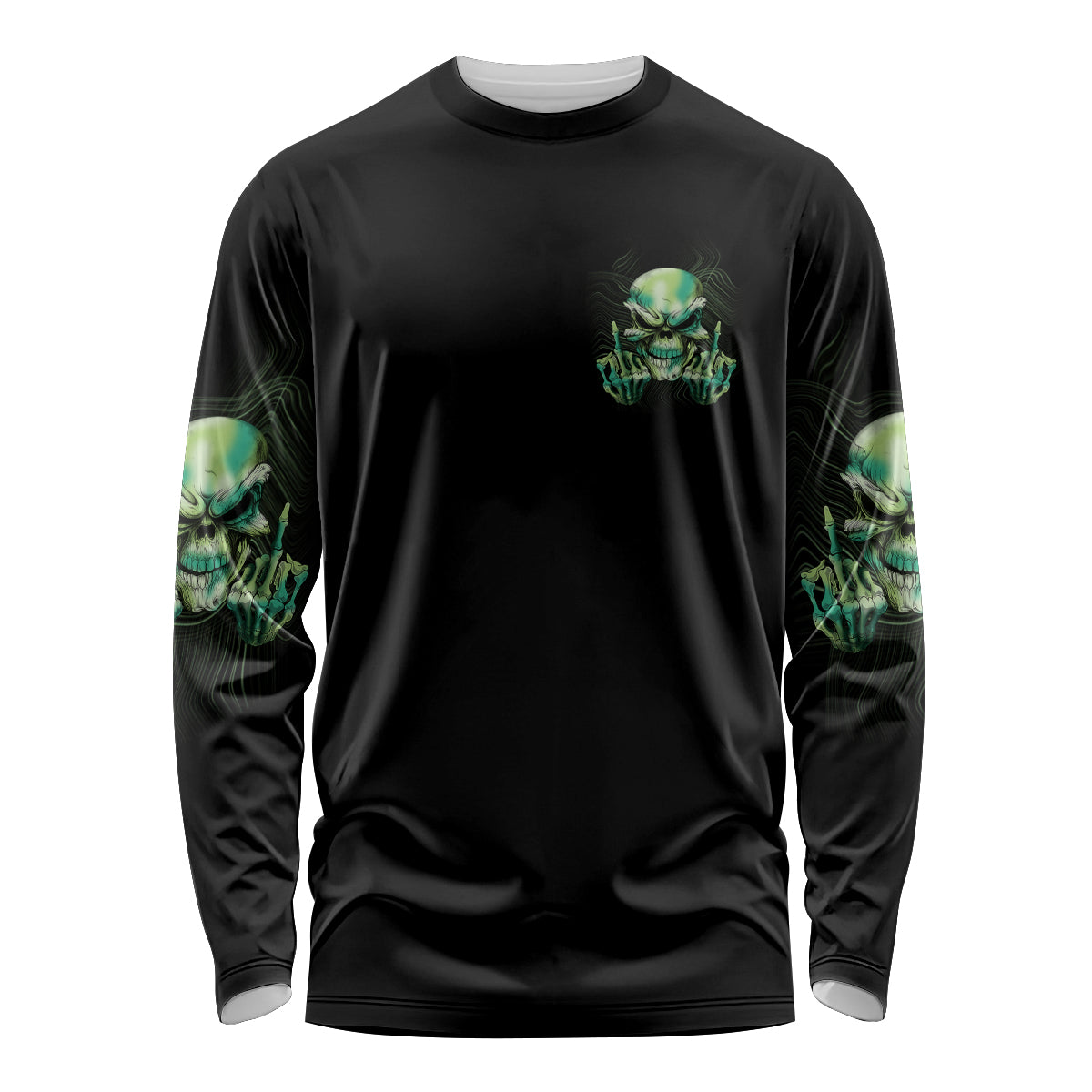 My Give A F Madly Skull Long Sleeve Shirt - Wonder Print Shop