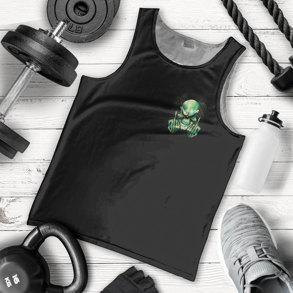 My Give A F Madly Skull Men Tank Top - Wonder Print Shop