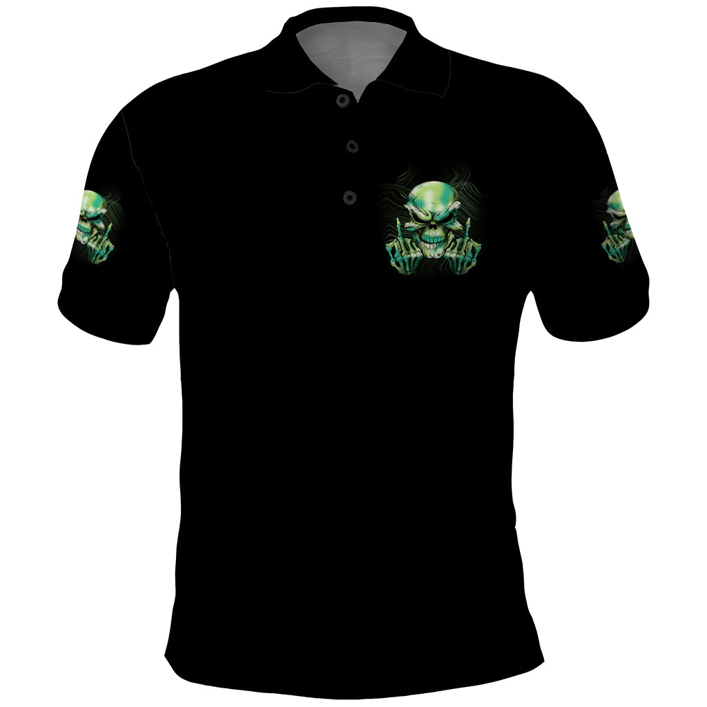 My Give A F Madly Skull Polo Shirt - Wonder Print Shop