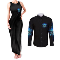 I Came Into This World Couples Matching Tank Maxi Dress and Long Sleeve Button Shirt - Wonder Print Shop