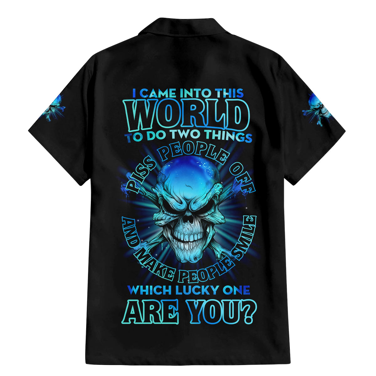 I Came Into This World Family Matching Mermaid Dress and Hawaiian Shirt - Wonder Print Shop