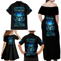 I Came Into This World Family Matching Off Shoulder Maxi Dress and Hawaiian Shirt - Wonder Print Shop