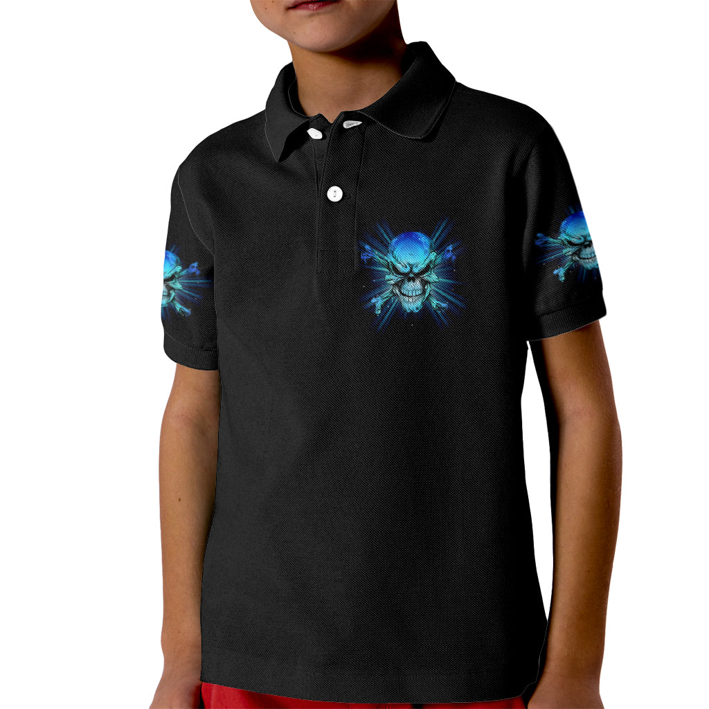 I Came Into This World Kid Polo Shirt - Wonder Print Shop