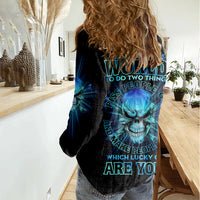 I Came Into This World Women Casual Shirt - Wonder Print Shop