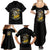 A Little Sunshine A Little Savage Skull Family Matching Summer Maxi Dress and Hawaiian Shirt - Wonder Print Shop