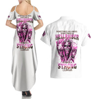 Always A Strong Women Skull Couples Matching Summer Maxi Dress and Hawaiian Shirt - Wonder Print Shop