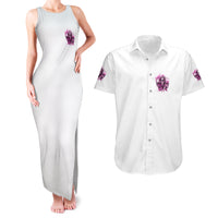 Always A Strong Women Skull Couples Matching Tank Maxi Dress and Hawaiian Shirt - Wonder Print Shop