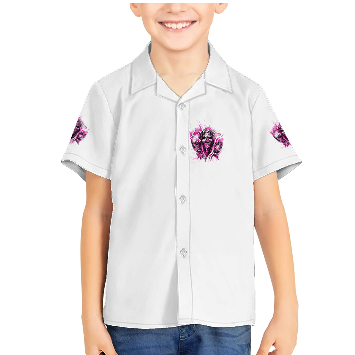 Always A Strong Women Skull Family Matching Mermaid Dress and Hawaiian Shirt - Wonder Print Shop