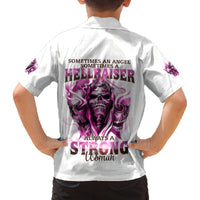 Always A Strong Women Skull Family Matching Tank Maxi Dress and Hawaiian Shirt - Wonder Print Shop