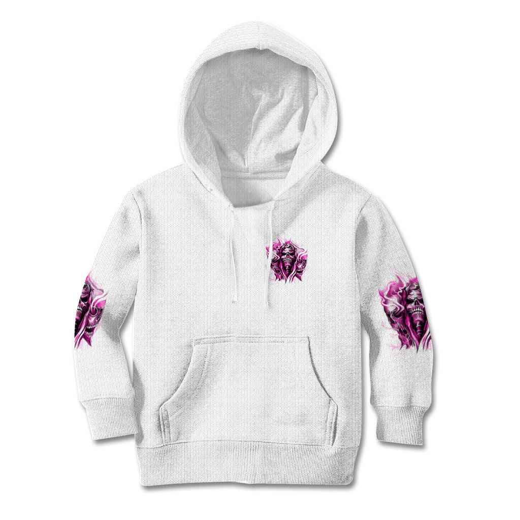 Always A Strong Women Skull Kid Hoodie - Wonder Print Shop