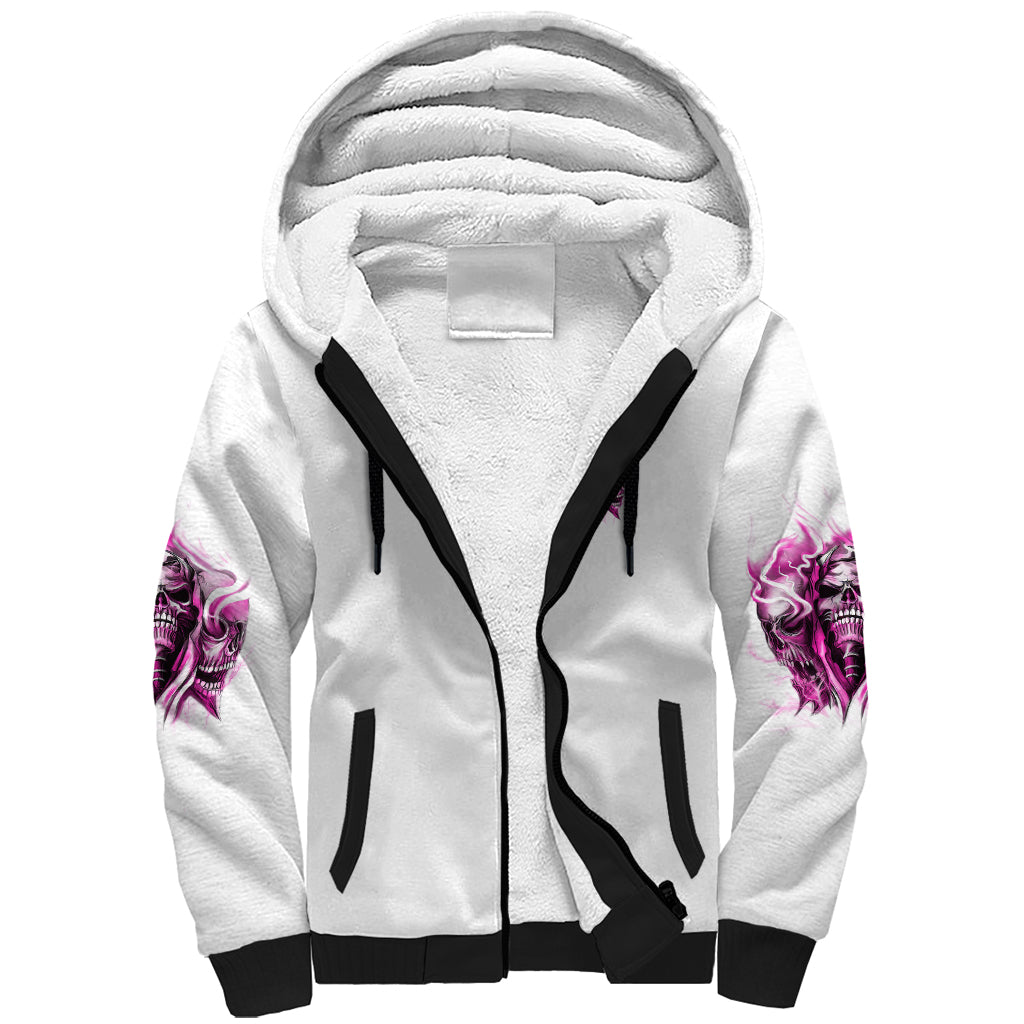 Always A Strong Women Skull Sherpa Hoodie - Wonder Print Shop