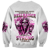 Always A Strong Women Skull Sweatshirt - Wonder Print Shop