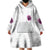 Always A Strong Women Skull Wearable Blanket Hoodie - Wonder Print Shop