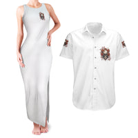 Don't Underestimate Me Couples Matching Tank Maxi Dress and Hawaiian Shirt - Wonder Print Shop