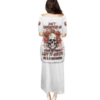 Don't Underestimate Me Family Matching Puletasi Dress and Hawaiian Shirt - Wonder Print Shop