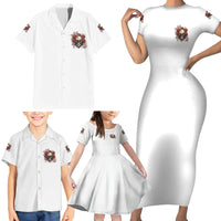 Don't Underestimate Me Family Matching Short Sleeve Bodycon Dress and Hawaiian Shirt - Wonder Print Shop