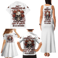 Don't Underestimate Me Family Matching Tank Maxi Dress and Hawaiian Shirt - Wonder Print Shop