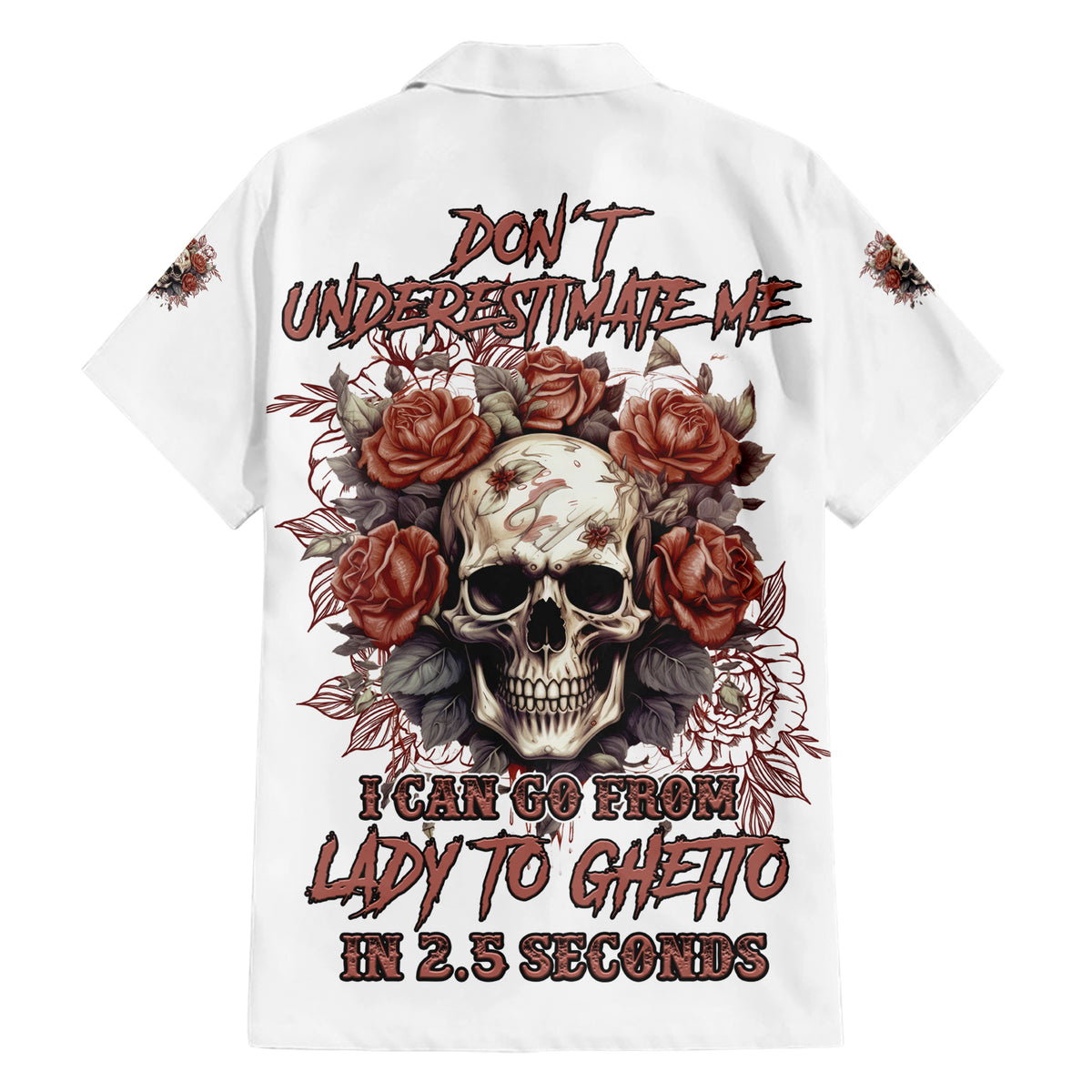 Don't Underestimate Me Hawaiian Shirt - Wonder Print Shop