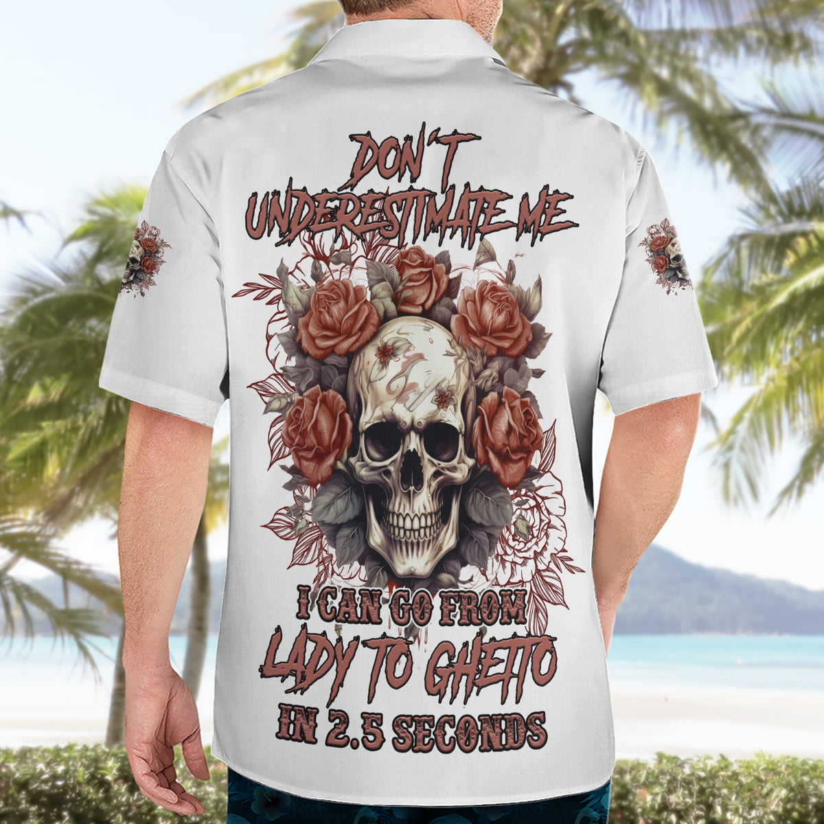 Don't Underestimate Me Hawaiian Shirt - Wonder Print Shop