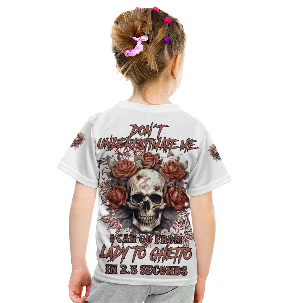 Don't Underestimate Me Kid T Shirt - Wonder Print Shop