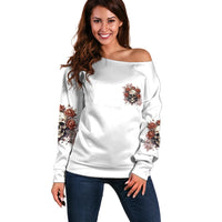 Don't Underestimate Me Off Shoulder Sweater - Wonder Print Shop