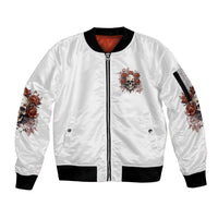 Don't Underestimate Me Sleeve Zip Bomber Jacket - Wonder Print Shop