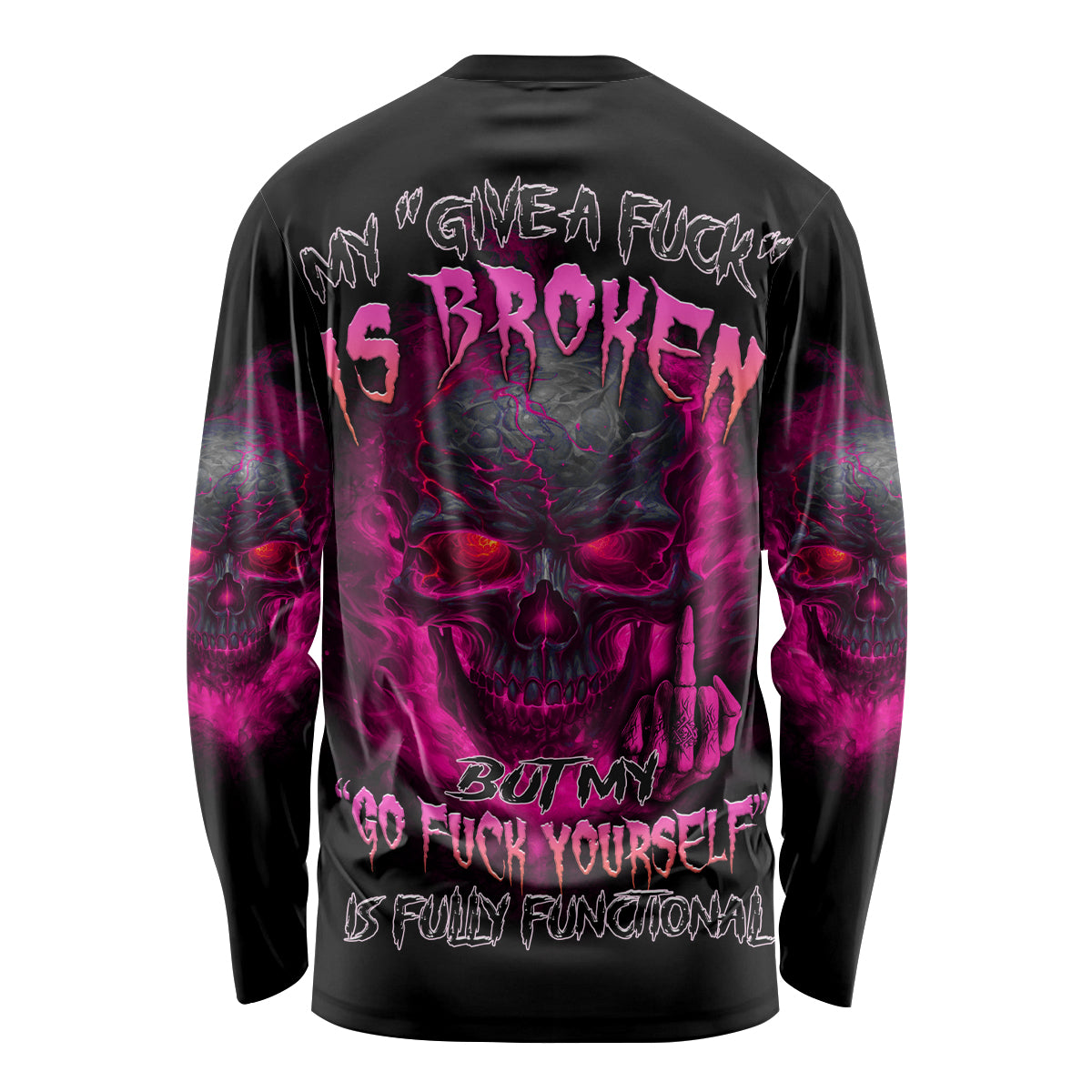 My Give A F Is Broken Long Sleeve Shirt - Wonder Print Shop