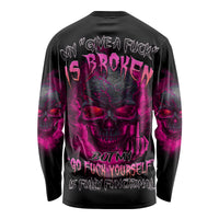 My Give A F Is Broken Long Sleeve Shirt - Wonder Print Shop