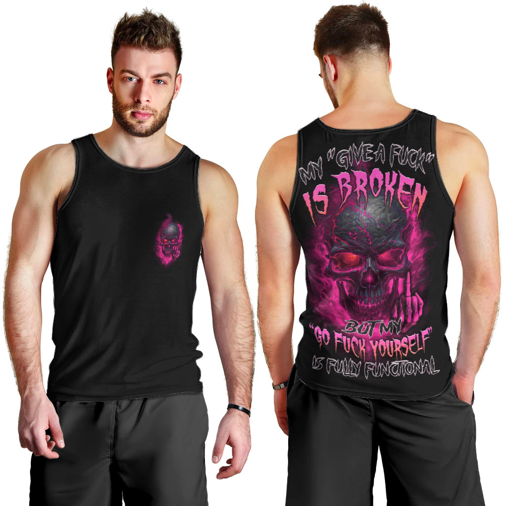 My Give A F Is Broken Men Tank Top - Wonder Print Shop