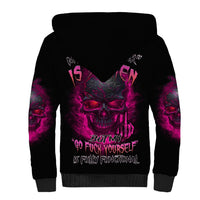 My Give A F Is Broken Sherpa Hoodie - Wonder Print Shop