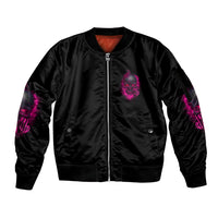 My Give A F Is Broken Sleeve Zip Bomber Jacket - Wonder Print Shop
