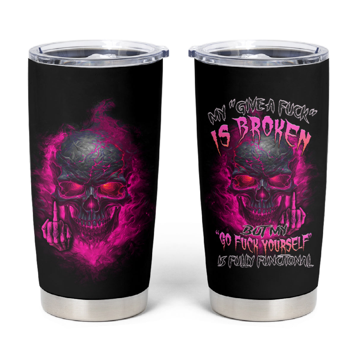 My Give A F Is Broken Tumbler Cup - Wonder Print Shop