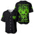 I'm Never Alone Skull Demon Baseball Jersey - Wonder Print Shop