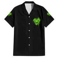 I'm Never Alone Skull Demon Family Matching Puletasi Dress and Hawaiian Shirt - Wonder Print Shop