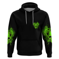 I'm Never Alone Skull Demon Hoodie - Wonder Print Shop