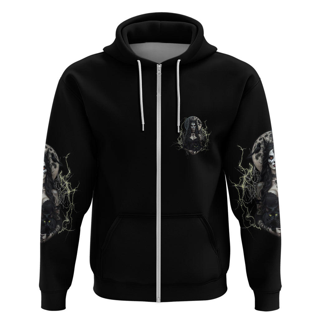 Hello Darkness My Old Friend Halloween Witch Hoodie - Wonder Print Shop