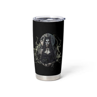 Hello Darkness My Old Friend Halloween Witch Tumbler Cup - Wonder Print Shop
