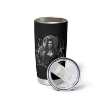 Hello Darkness My Old Friend Halloween Witch Tumbler Cup - Wonder Print Shop