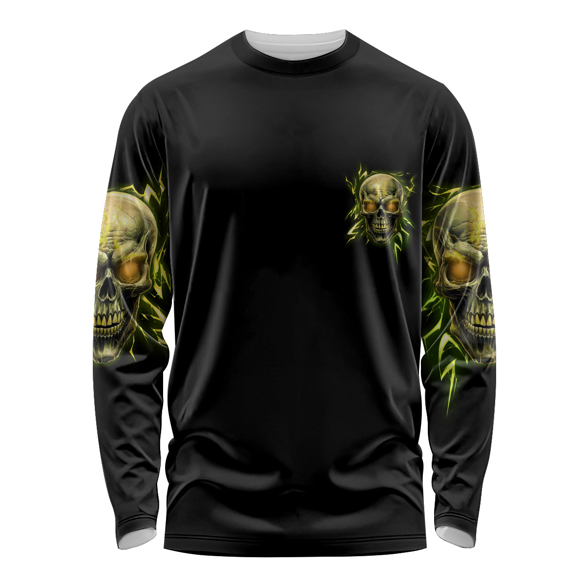 I'm Not Anti-social Mad Skull Long Sleeve Shirt - Wonder Print Shop