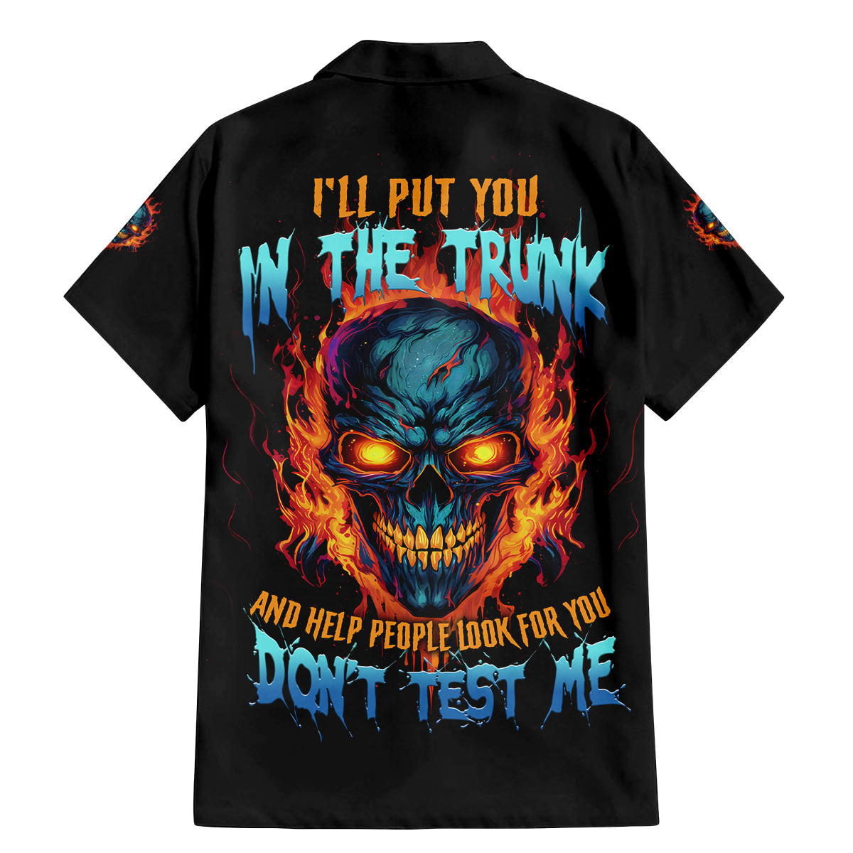 I'll Put You In The Trunk Family Matching Mermaid Dress and Hawaiian Shirt - Wonder Print Shop