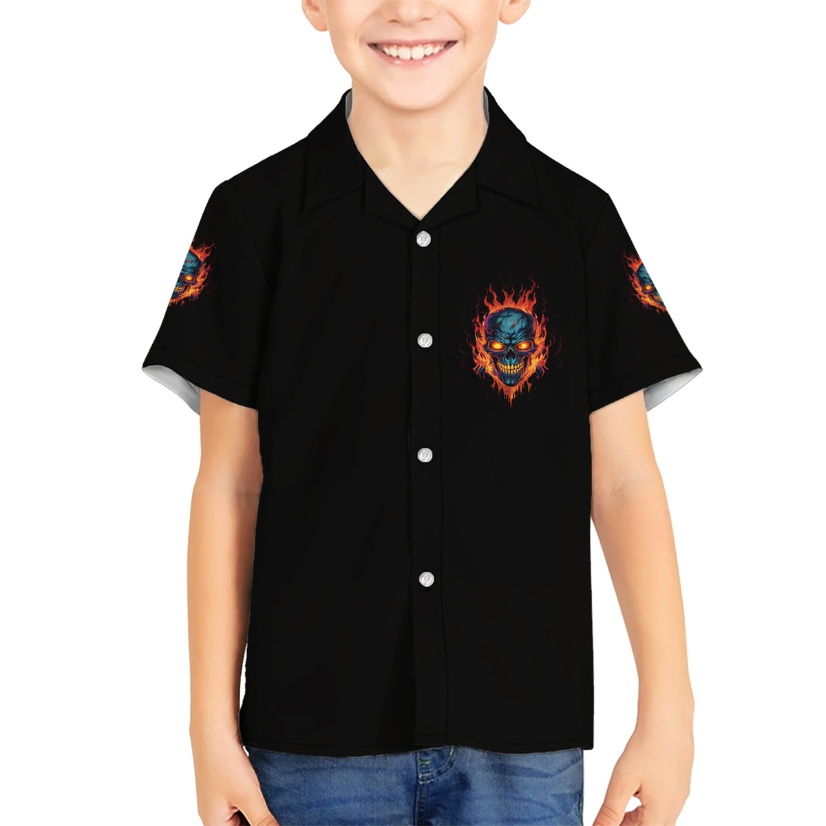 I'll Put You In The Trunk Kid Hawaiian Shirt - Wonder Print Shop