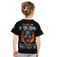 I'll Put You In The Trunk Kid T Shirt - Wonder Print Shop