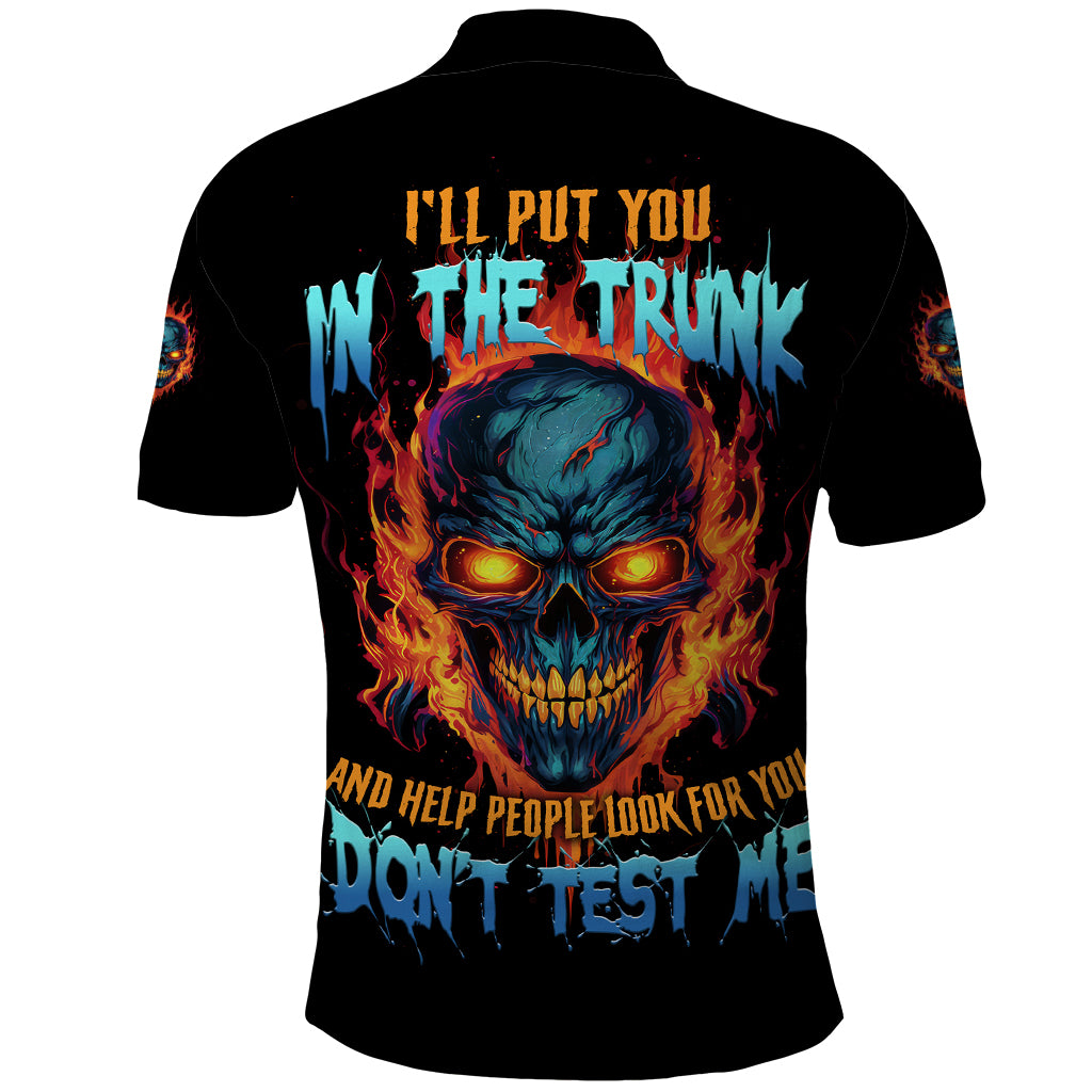 I'll Put You In The Trunk Polo Shirt - Wonder Print Shop