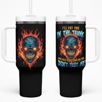 I'll Put You In The Trunk Tumbler With Handle - Wonder Print Shop