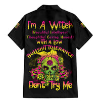 I'm A B With A Low Bullshit Tolerance Don't Try Me Family Matching Mermaid Dress and Hawaiian Shirt - Wonder Print Shop