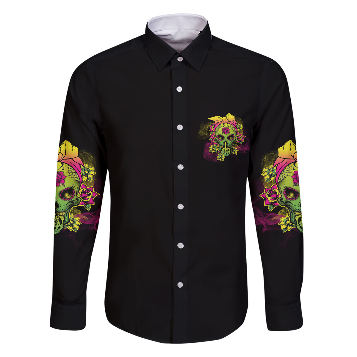 I'm A B With A Low Bullshit Tolerance Don't Try Me Family Matching Off Shoulder Long Sleeve Dress and Hawaiian Shirt - Wonder Print Shop