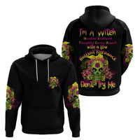 I'm A B With A Low Bullshit Tolerance Don't Try Me Hoodie - Wonder Print Shop