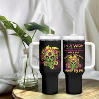 I'm A B With A Low Bullshit Tolerance Don't Try Me Tumbler With Handle - Wonder Print Shop