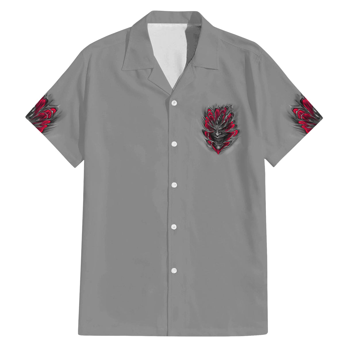 Your Demons Hide Under Your Bed Family Matching Mermaid Dress and Hawaiian Shirt - Wonder Print Shop