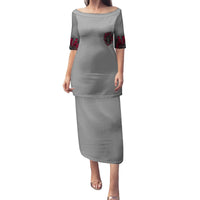 Your Demons Hide Under Your Bed Family Matching Puletasi Dress and Hawaiian Shirt - Wonder Print Shop